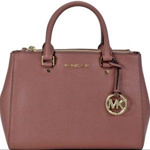 Michael Kors Sutton Handbag Dusty Rose